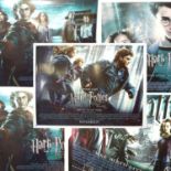 HARRY POTTER: A group of film related memorabilia comprising: UK Quad Film posters: HARRY POTTER AND