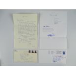 ELLIOTT KASTNER - memorial - handwritten and signed letters of regret from ROMAN POLANSKI and