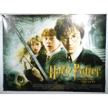 HARRY POTTER: A selection of UK Quad Film Posters: THE CHAMBER OF SECRETS, THE GOBLET OF FIRE, THE