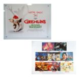 GREMLINS (1984) - British UK Quad (2019) 'Christmas' re-release & a Complete Set of ALL 8 Full