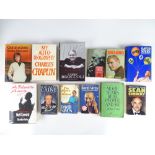 A group of 13 hard and paper back biographies and autobiographies by assorted actors to include: