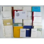 A quantity of mostly unmade film scripts by various writers including SATAN'S RIBBON by ROBERT