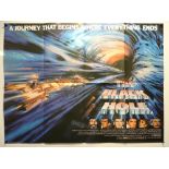 WALT DISNEY: THE BLACK HOLE (1979) - British UK Quad - WALT DISNEY'S Star Wars inspired 'live