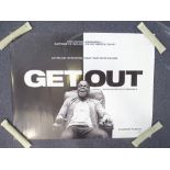 GET OUT (2017) - UK Quad Film Poster (30" x 40") - 'Chair Style' Teaser design