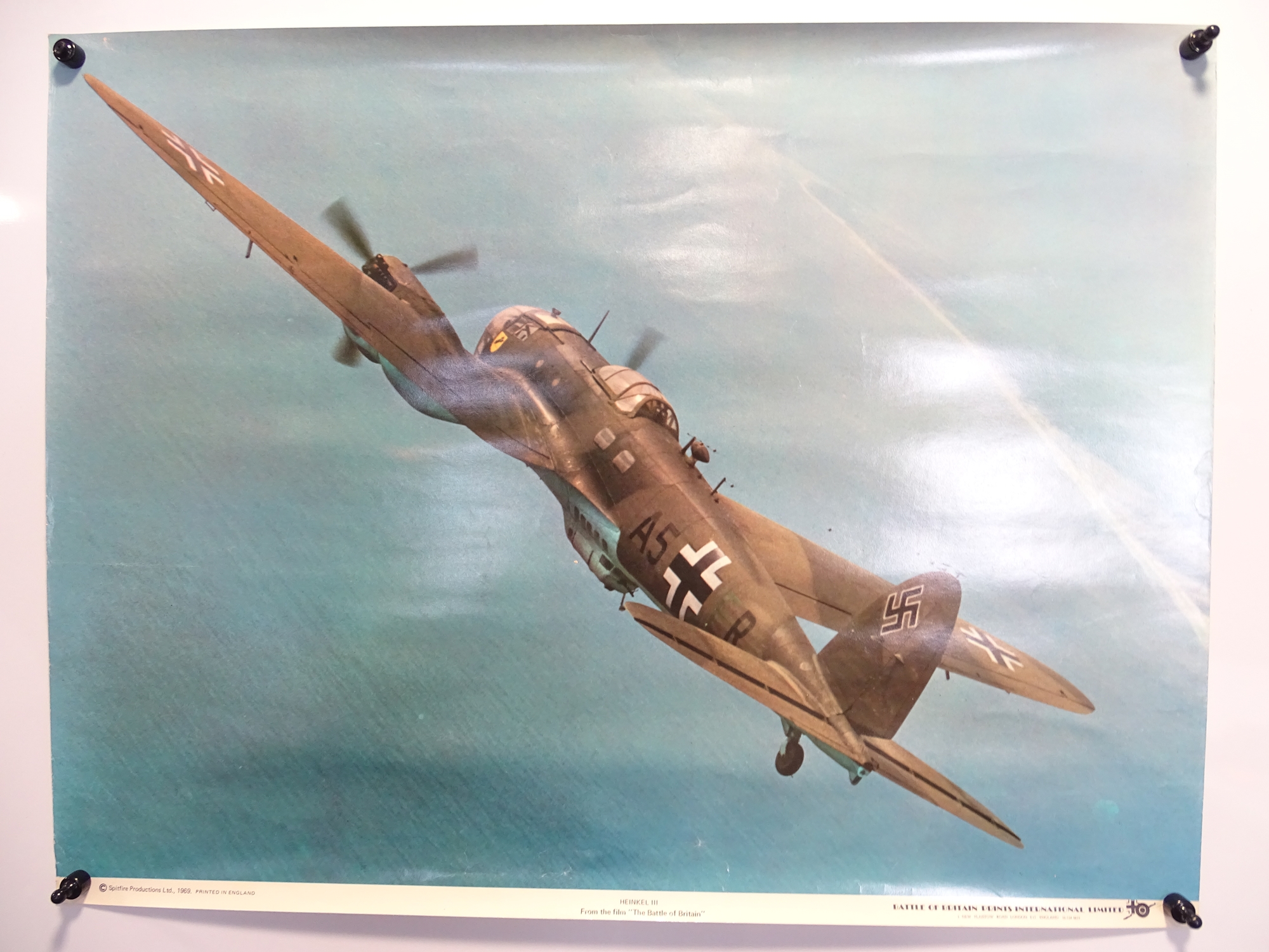 BATTLE OF BRITAIN (1969) - A group of commercial over sized, good quality colour prints of the - Image 2 of 7