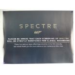 JAMES BOND: SPECTRE (2015) - British UK Quad Film Poster - Video Piracy Style - RARE - 30" x 40" (76
