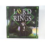 LORD OF THE RINGS - Limited edition 253/500 - Board Game - 22 carat gold plated ring with sterling