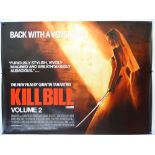 A group of action / adventure UK Quad film posters (30" x 40") to include: KILL BILL: volume 2,