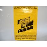 THE SHINING (1980) - British one-sheet - Saul Bass artwork - Stanley Kubrick - Jack Nicholson -