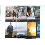 JAMES BOND: SKYFALL (2012) - Complete Set of Six (6) Italian Photobusta lobby cards - Daniel Craig &