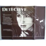 DETECTIVE (1985) Directed by Jean-Luc Godard - UK Quad Film Poster (30" x 40") - folded
