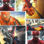 SPIDER-MAN: A selection of posters comprising UK Quad Film Posters for SPIDER-MAN, SPIDER-MAN 2 (x2)