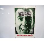 TASTE THE BLOOD OF DRACULA (1970) - US One-Sheet Movie Poster - Hammer Horror - Christopher Lee -
