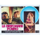 A large quantity of Italian Photobustas for 10 adult films - folded