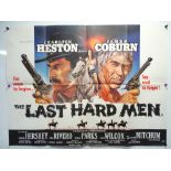 THE LAST HARD MEN (1976) UK Quad film poster with Tom Chantrell artwork