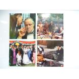 GODFATHER (1972) - (4 in Lot) - A group of 4 x Italian Photobusta Lobby Cards for the Godfather with