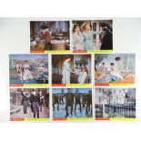 WALT DISNEY: MARY POPPINS (1964) Later Release - Complete set of 12 x British Front of House Lobby