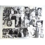 A group of black and white stills - stage and screen stars covering several decades - some with