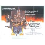"A group of movie memorabilia comprising: THE OSTERMAN WEEKEND and FATAL ATTRACTION UK Quad Film