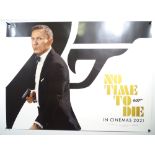 JAMES BOND: NO TIME TO DIE (2020) - British UK Quad - Following on from another delayed release date