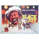 BLACK JOY: A group of 3 'BLACK JOY' (1977) UK Quad Film Posters (rolled) 3)