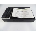 A CINEA SV300 secure DVD player together with a quantity of encoded nomination DVDs for various