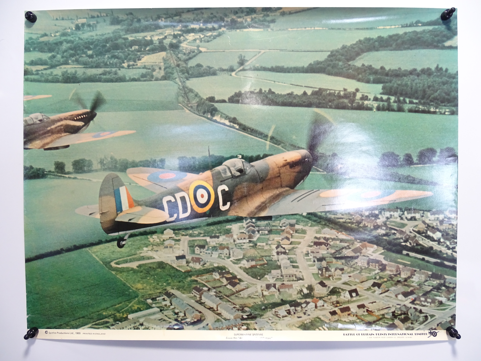 BATTLE OF BRITAIN (1969) - A group of commercial over sized, good quality colour prints of the - Image 4 of 7