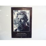 DAVID BOWIE: STARS OF THE BRITISH SCREEN (1985) - Exhibition poster featuring DAVID BOWIE from the