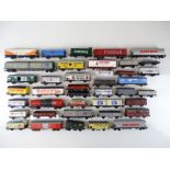 A large quantity of unboxed European Outline rolling stock by various manufacturers - G (40)