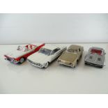 A group of diecast cars in 1:24 Scale by FRANKLIN MINT: comprising a 1957 Ford Fairlane 500