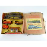 A BRIMTOY O gauge clockwork tinplate train set with "The Prince" locomotive - G in P/F box