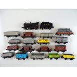 A group of HO Scale British Outline rolling stock by LIMA to include an LMS Class 4F steam loco