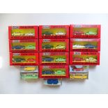 A quantity of assorted TRI-ANG MINIX cars, van, caravan and buses all in original packets to include