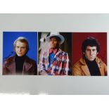 STARSKY & HUTCH - A group of signed colour photos comprising the stars of the original STARSKY &