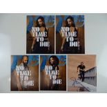 JAMES BOND - NO TIME TO DIE: A selection of signed 10x8 photographs comprising: JEFFREY WRIGHT,