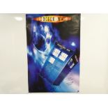 DR WHO: A multi-signed promotional poster to include TERRY MOLLOY (Davros) - this has been