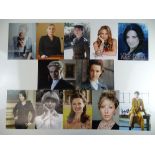 FEMALE TV ACTORS - A selection of signed colour and black/white photos from various female tv actors