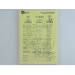 CHILDREN IN NEED 1997 - A used Part Three Camera Script signed by TERRY WOGAN, GABY ROSLIN, RONNIE