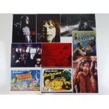HORROR: A selection of signed items: comprising six colour 10x8, two colour 12x8 and one black/white