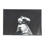 ANTHONY HOPKINS: A signed 10x8 black/white theatre still from the National Theatre for the