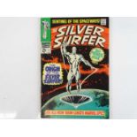 SILVER SURFER #1 - (1968 - MARVEL) - Silver Surfer's origin is retold in more detail + The Watcher