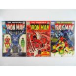 IRON MAN #12, 13, 14 - (3 in Lot) - (1969 - MARVEL - UK Price Variant) - Includes Origin and First