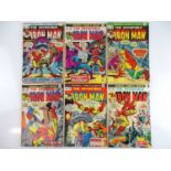 IRON MAN #60, 61, 62, 63, 64, 65 - (6 in Lot) - (1972/73 - MARVEL - US Price & UK Price Variant) -