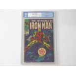 IRON MAN #1 (1968 - MARVEL - UK Cover Price) - SEALED & GRADED 6.5 by PGX Fine+ - OFF-WHITE to WHITE