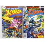 UNCANNY X-MEN #118 & 119 - (2 in Lot) - (1979 - MARVEL - UK Price Variant) - First appearance Mariko