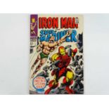 IRON MAN & SUB-MARINER #1 - (1968 - MARVEL) - Iron Man story continued from Tales of Suspense #99