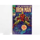 IRON MAN #1 (1968 - MARVEL - UK Cover Price) - Origin of Iron Man retold - Gene Colan, Johnny