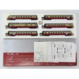 A HOBBYTRAIN (by Kato) 1400 N gauge class RAe II 6 car Trans Europ Express electric multiple unit in