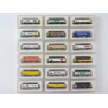 A group of MARKLIN Z Gauge European Outline refrigerated vans - VG in G boxes (18)