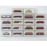 A group of MARKLIN Z Gauge European Outline mixed goods wagons - VG in G boxes (18)